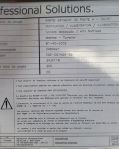 Control cabinet layer house 4 - UV600 5r/6t - ventilation /